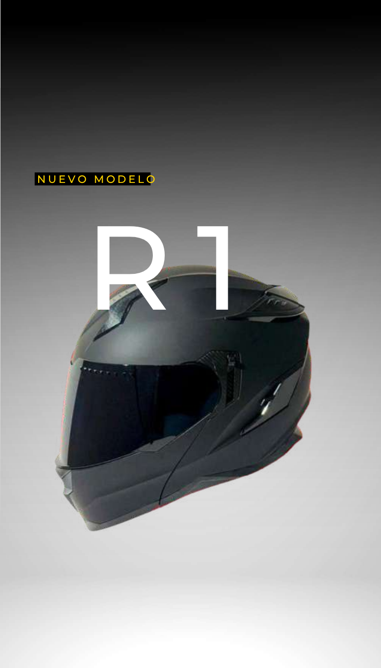 Casco para moto R1